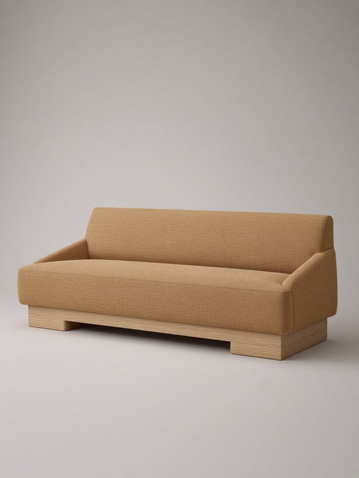 Camel Slope Sofa