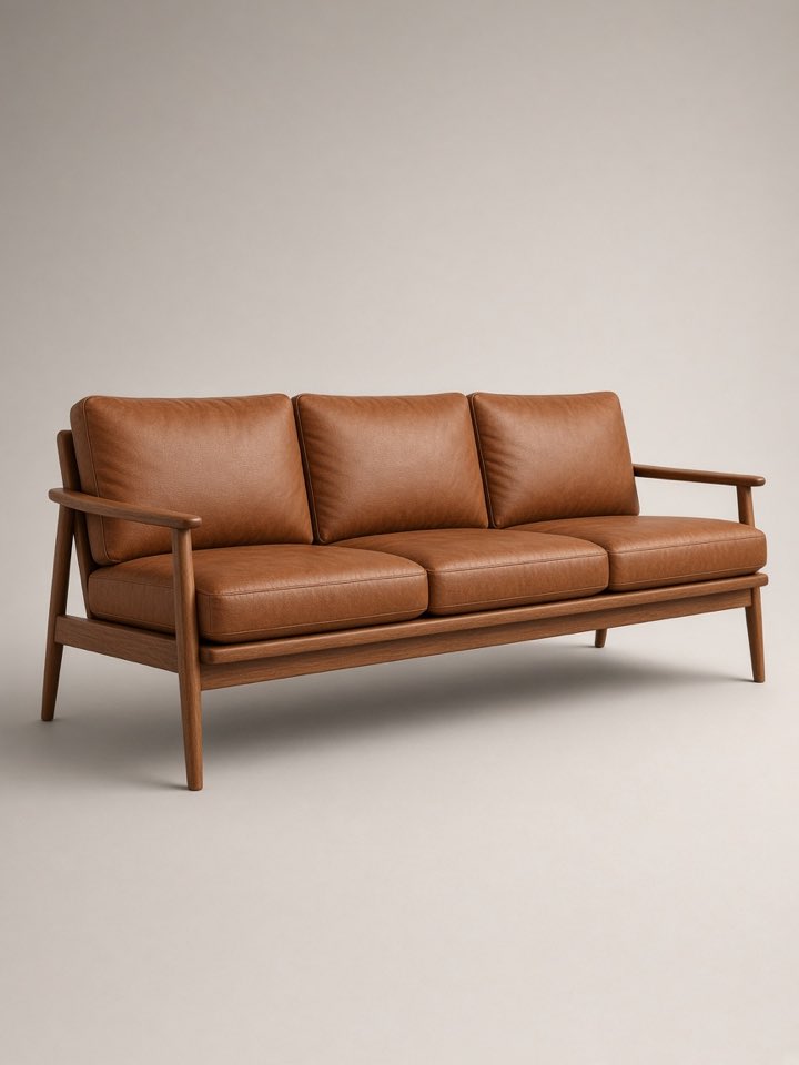 Rio Leather Sofa